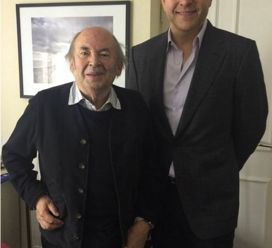 David & Sir Quentin Blake!