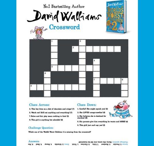 World’s Worst Children 2 | Crossword