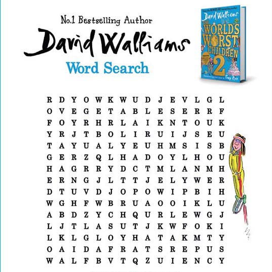 World's Worst Children 2 | Wordsearch