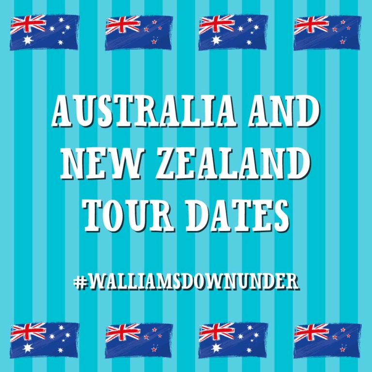 DAVID WALLIAMS VISITS AUSTRALIA & NEW ZEALAND!