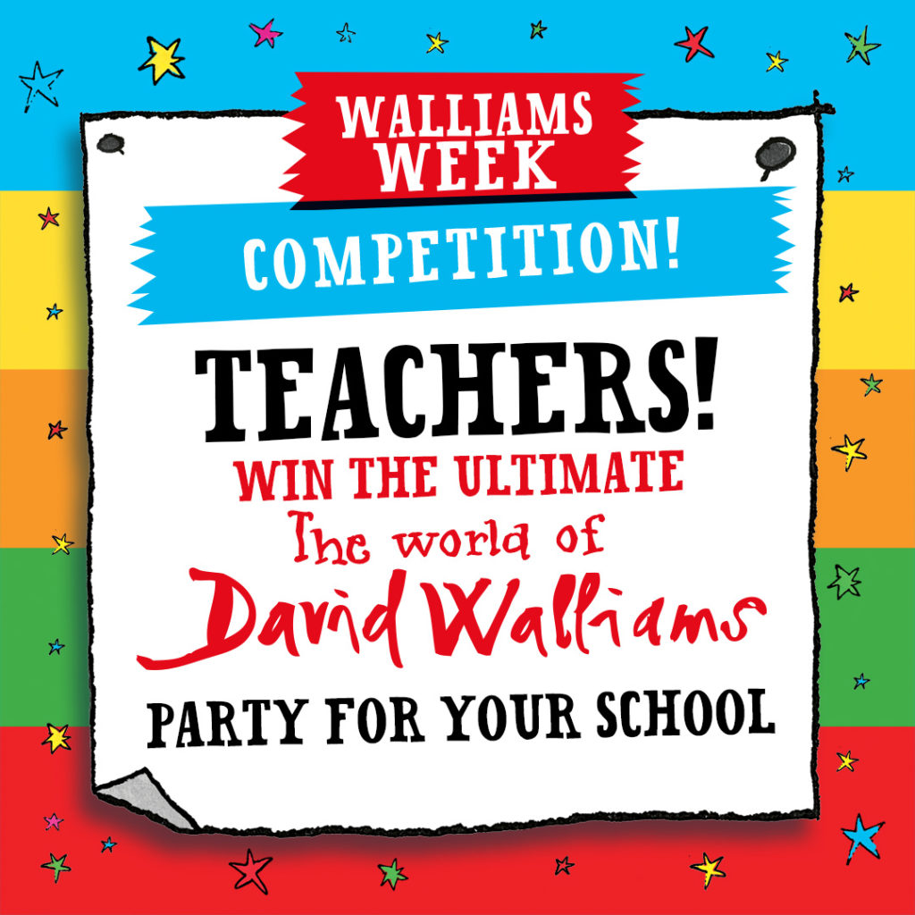 Ultimate David Walliams party - School competition