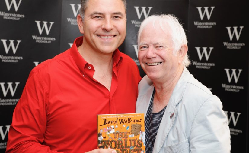 David Walliams and Tony Ross at Waterstones Piccadilly!