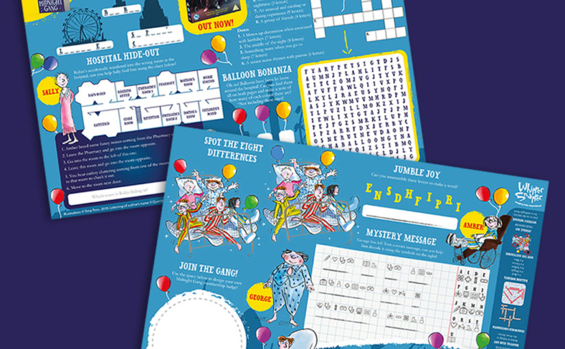 The Midnight Gang is out on DVD! Download these FREE activity sheets to celebrate!