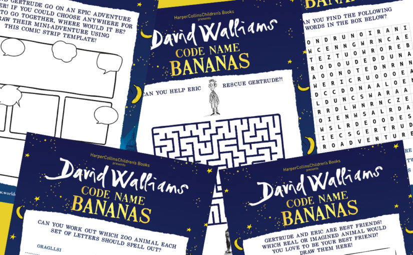 Download FREE Code Name Bananas Activity Sheets