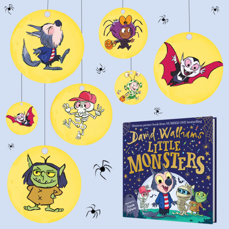 Download FREE Halloween decorations with Little Monsters!