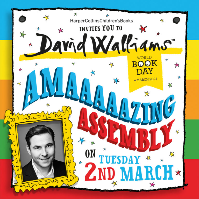 DAVID WALLIAMS' AMAAAAAZING ASSEMBLY FOR WORLD BOOK DAY!