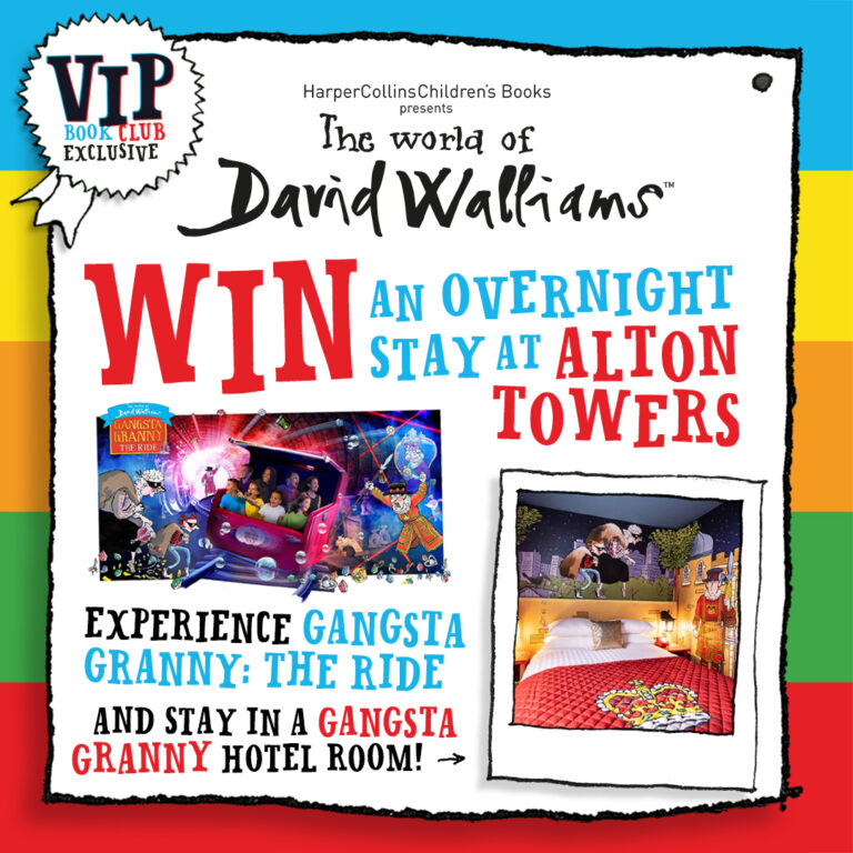 VIP EXCLUSIVE COMPETITION! WIN an overnight stay at Alton Towers with Gangsta Granny: The Ride!
