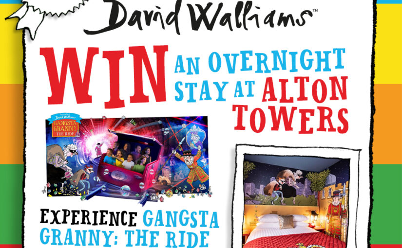 VIP EXCLUSIVE COMPETITION! WIN an overnight stay at Alton Towers with Gangsta Granny: The Ride!