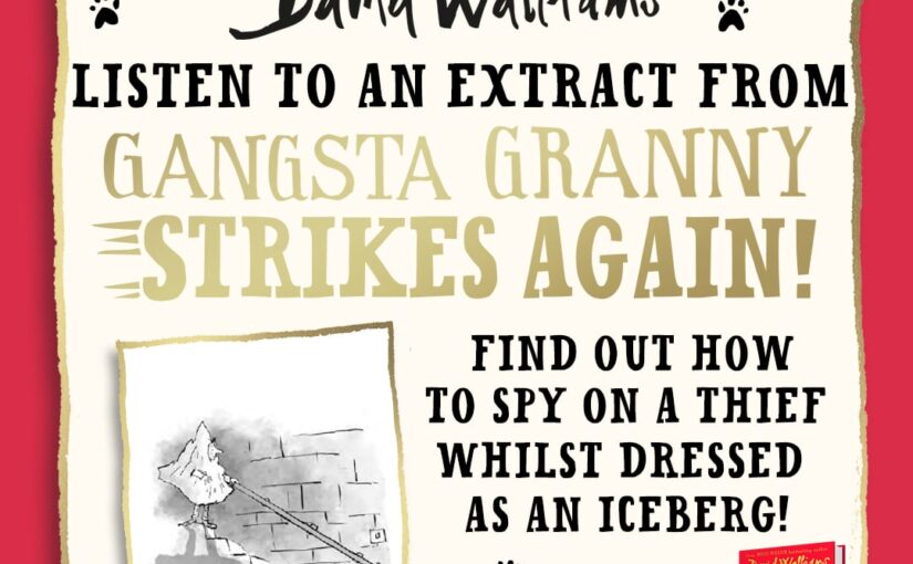 Listen to a clip from Gangsta Granny Strikes Again!