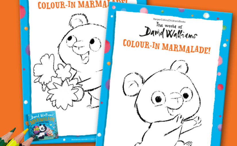 Exclusive: Marmalade the Orange Panda colouring sheets!