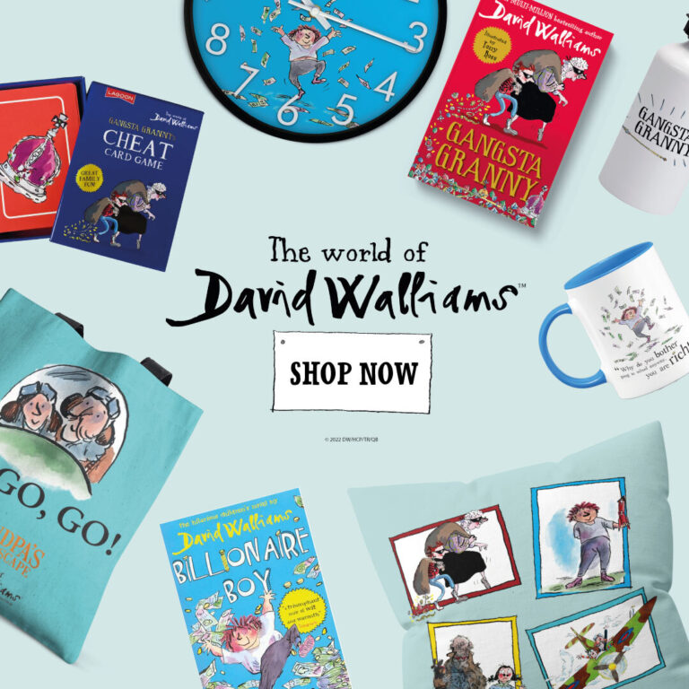 The brand-new World of David Walliams shop!