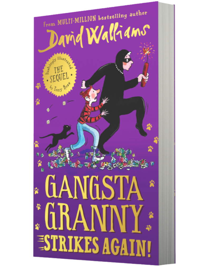 Gangsta Granny Strikes Again! Paperback - The World of David Walliams