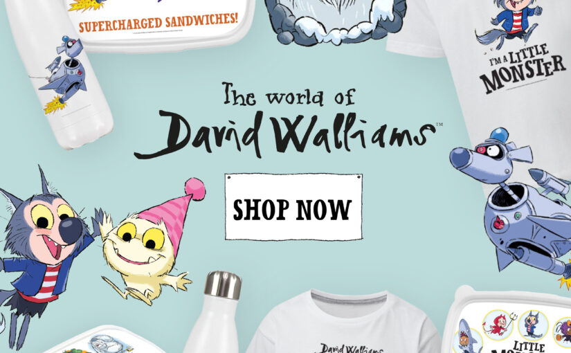 Brand new official World of David Walliams merchandise!