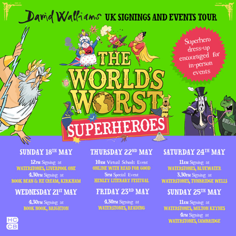 THE WORLD'S WORST SUPERHEROES ON TOUR!